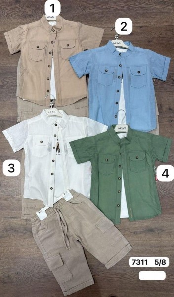 Костюм Тройка Для Мальчика Aras (5-6-7-8лет) 