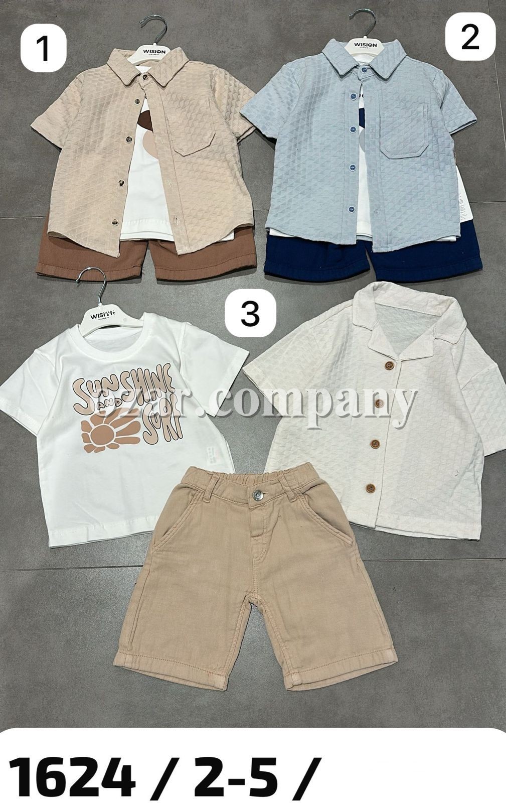 Костюм Тройка Для Мальчика Wision (2-3-4-5лет)