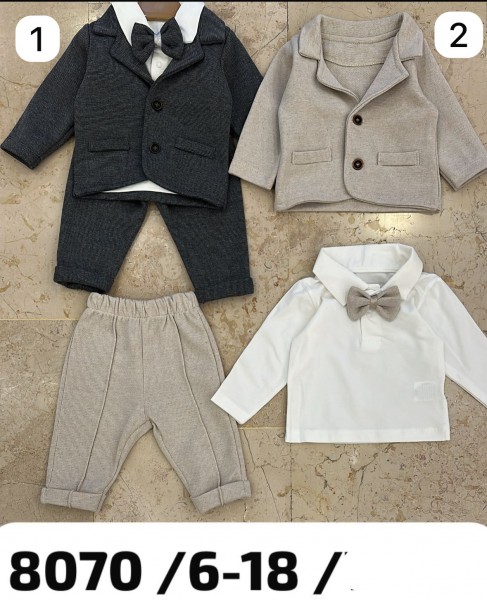 Костюм Тройка Для Мальчика Buude Kids (6-9-12-18мес.)