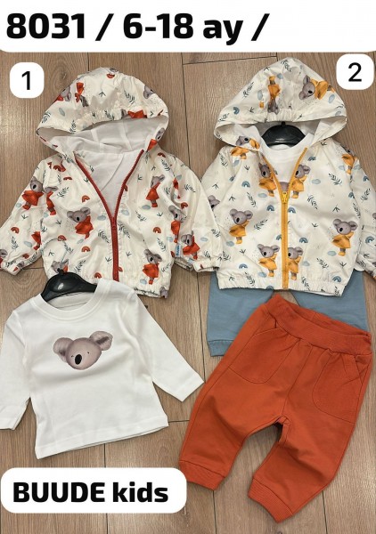 Костюм Тройка Для Мальчика Buude Kids (6-9-12-18мес.)