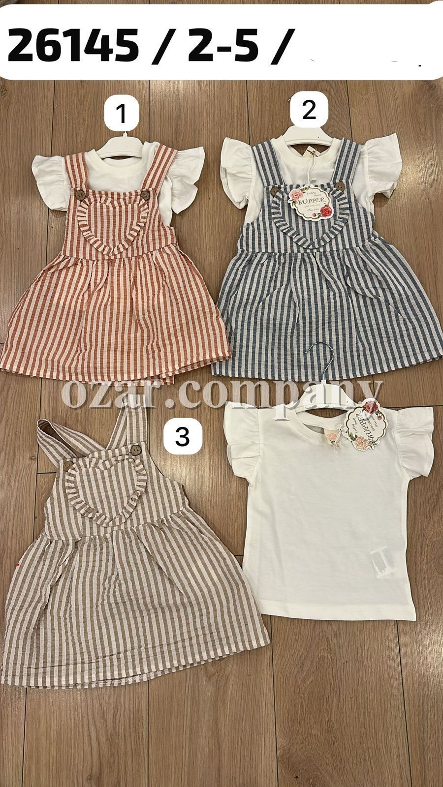 Сарафан Для Девочки Bupper Minipodyum (2-3-4-5лет)