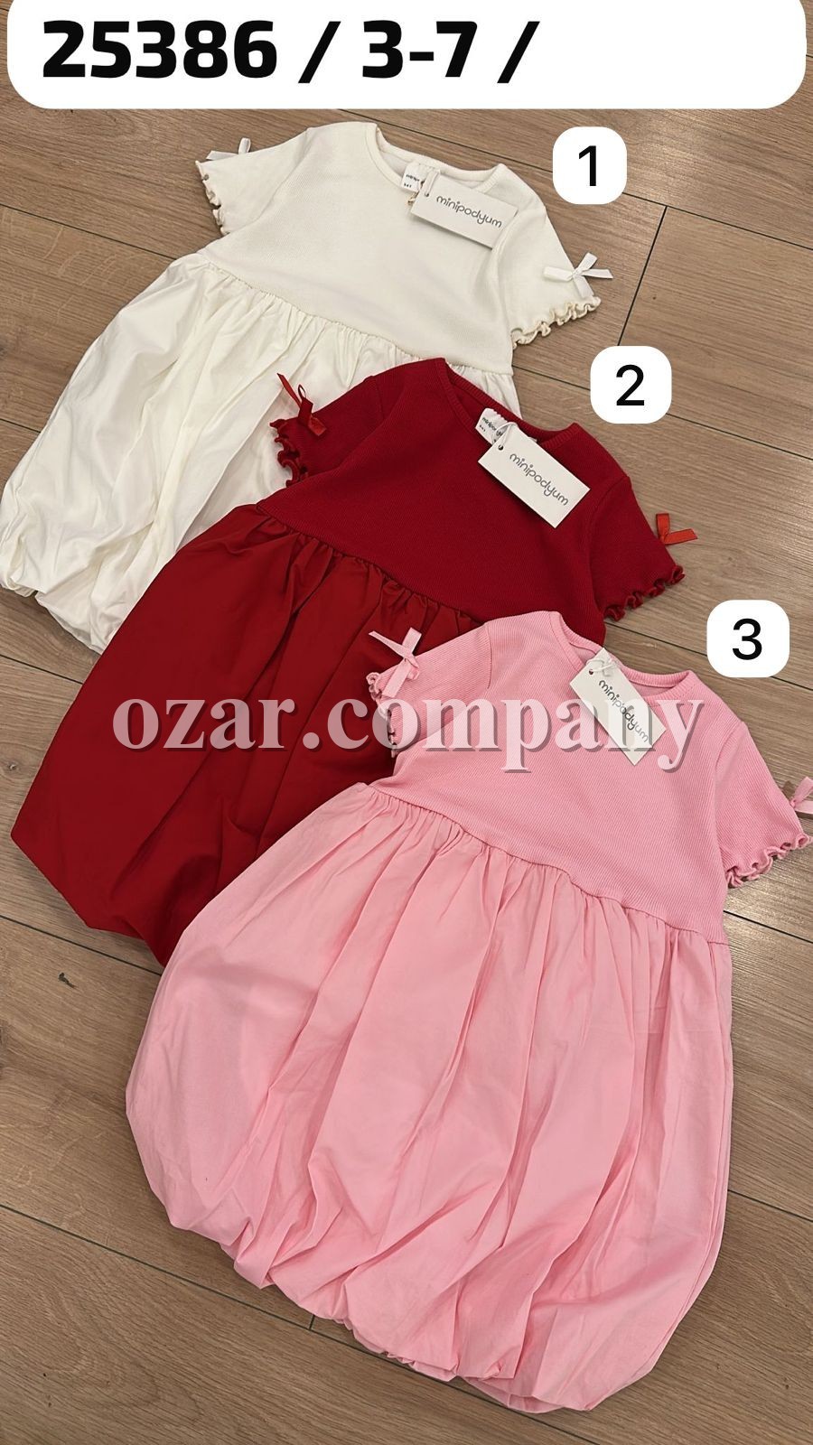 Платье Для Девочки Bupper Minipodyum (3-4-5-6-7лет) 