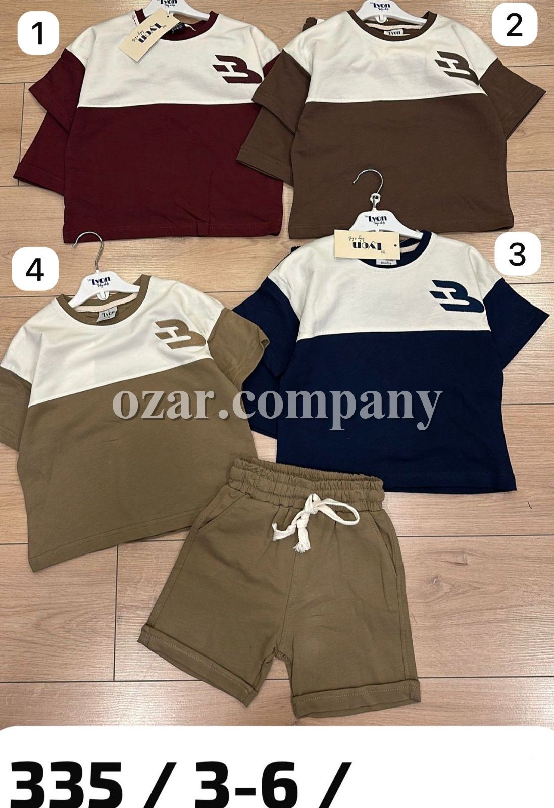 Костюм Двунитка Для Мальчика Lyon (3-4-5-6лет)