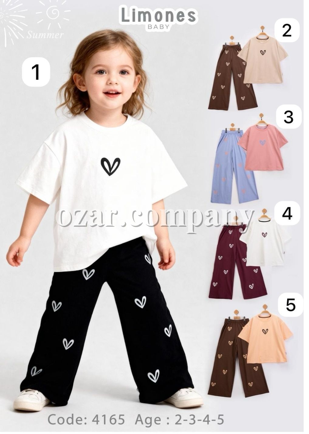 Костюм Для Девочки Limones (2-3-4-5лет)