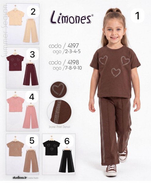 Костюм Для Девочки Limones (2-3-4-5лет)