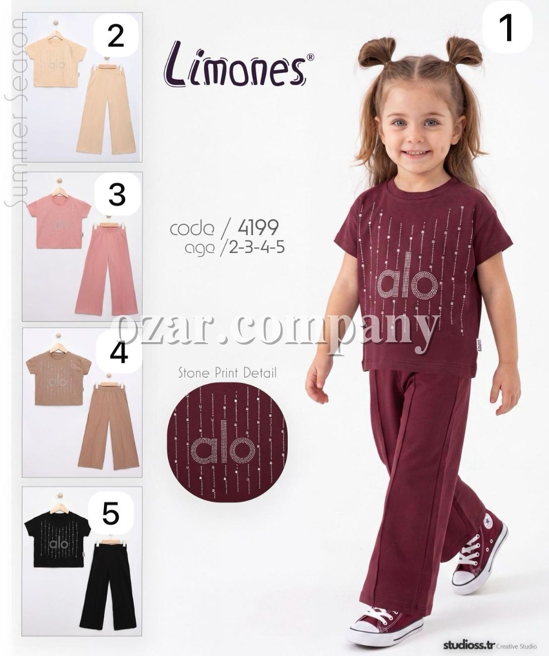 Костюм Для Девочки Limones (2-3-4-5лет)