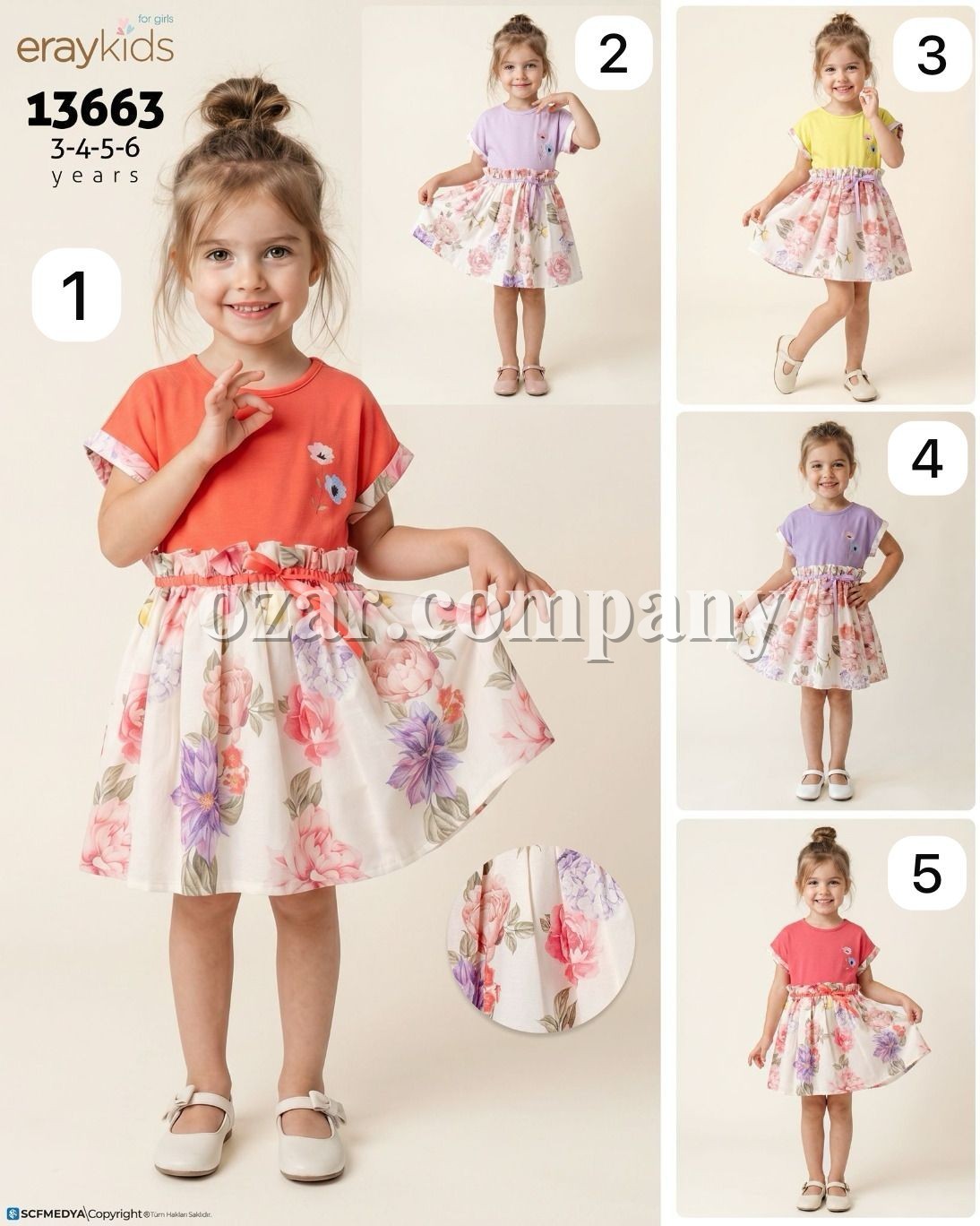 Платье Для Девочки Eray Kids (3-4-5-6лет) 