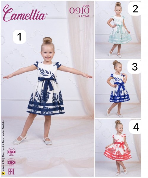Платье Для Девочки Camellia (5-6-7-8лет) 