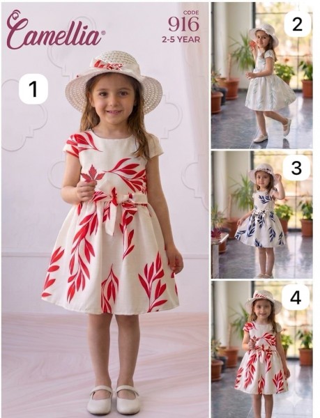 Платье Для Девочки Camellia (2-3-4-5лет)