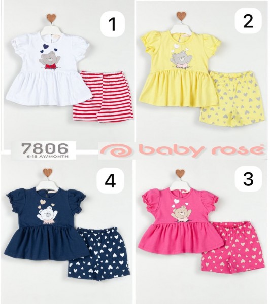 Костюм Для Девочки Baby Rose (6-9-12-18мес.)