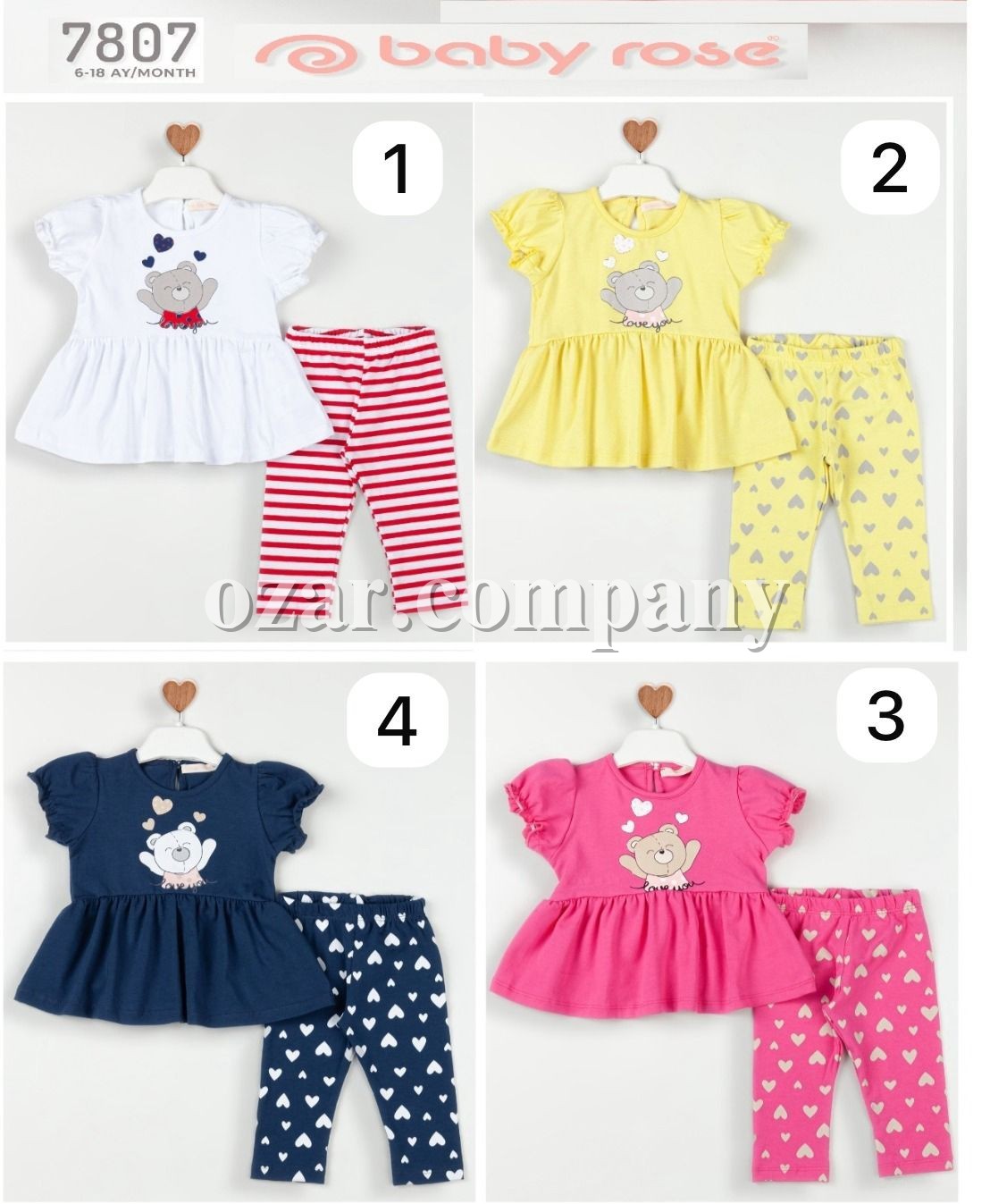 Костюм Для Девочки Baby Rose (6-9-12-18мес.)