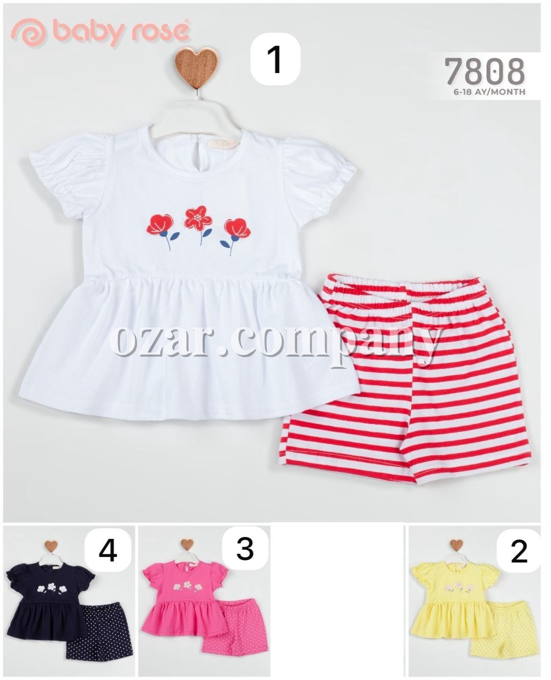 Костюм Для Девочки Baby Rose (6-9-12-18мес.)