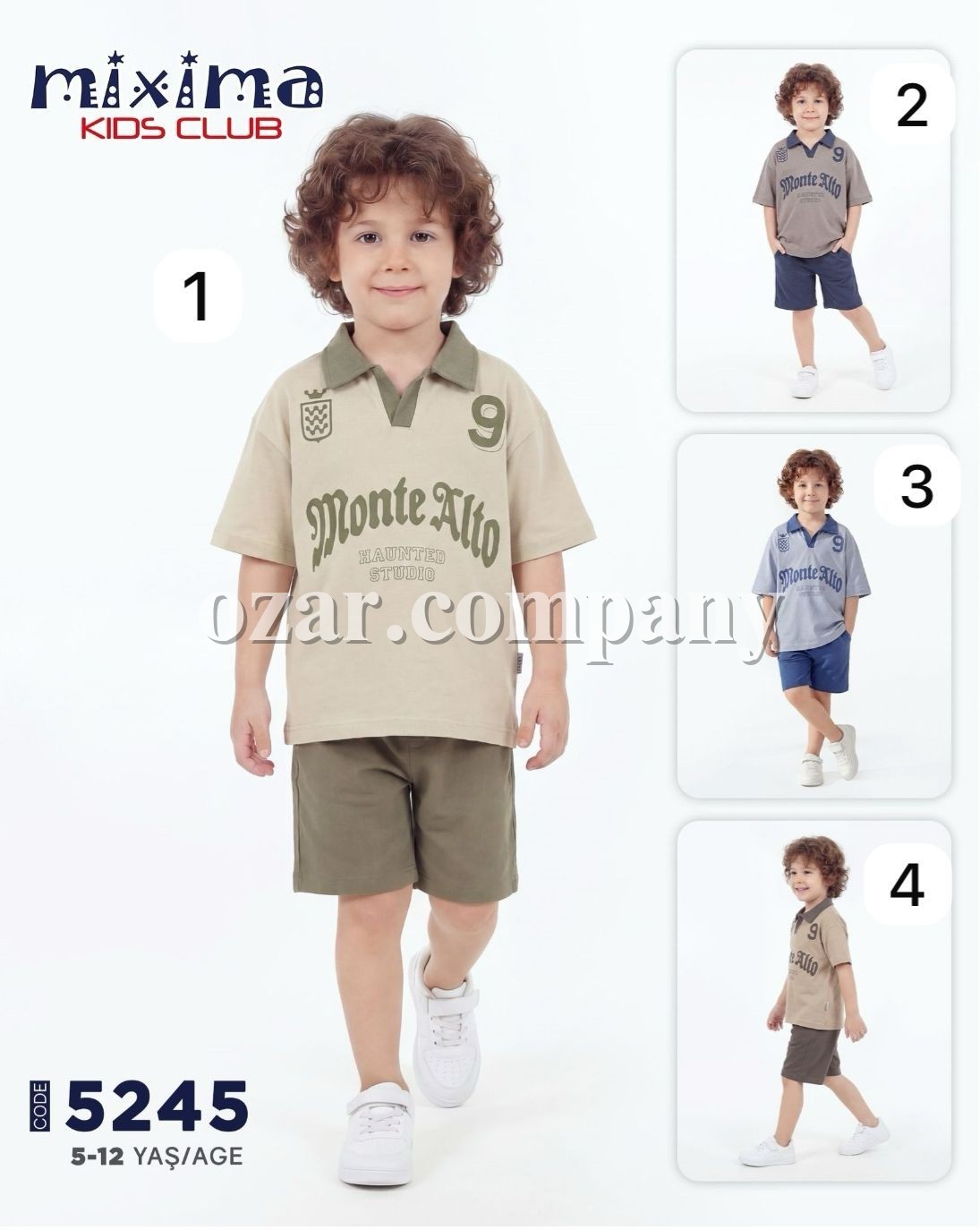 Костюм Для Мальчика Mixima (5-6-7-8-9-10-11-12лет) 