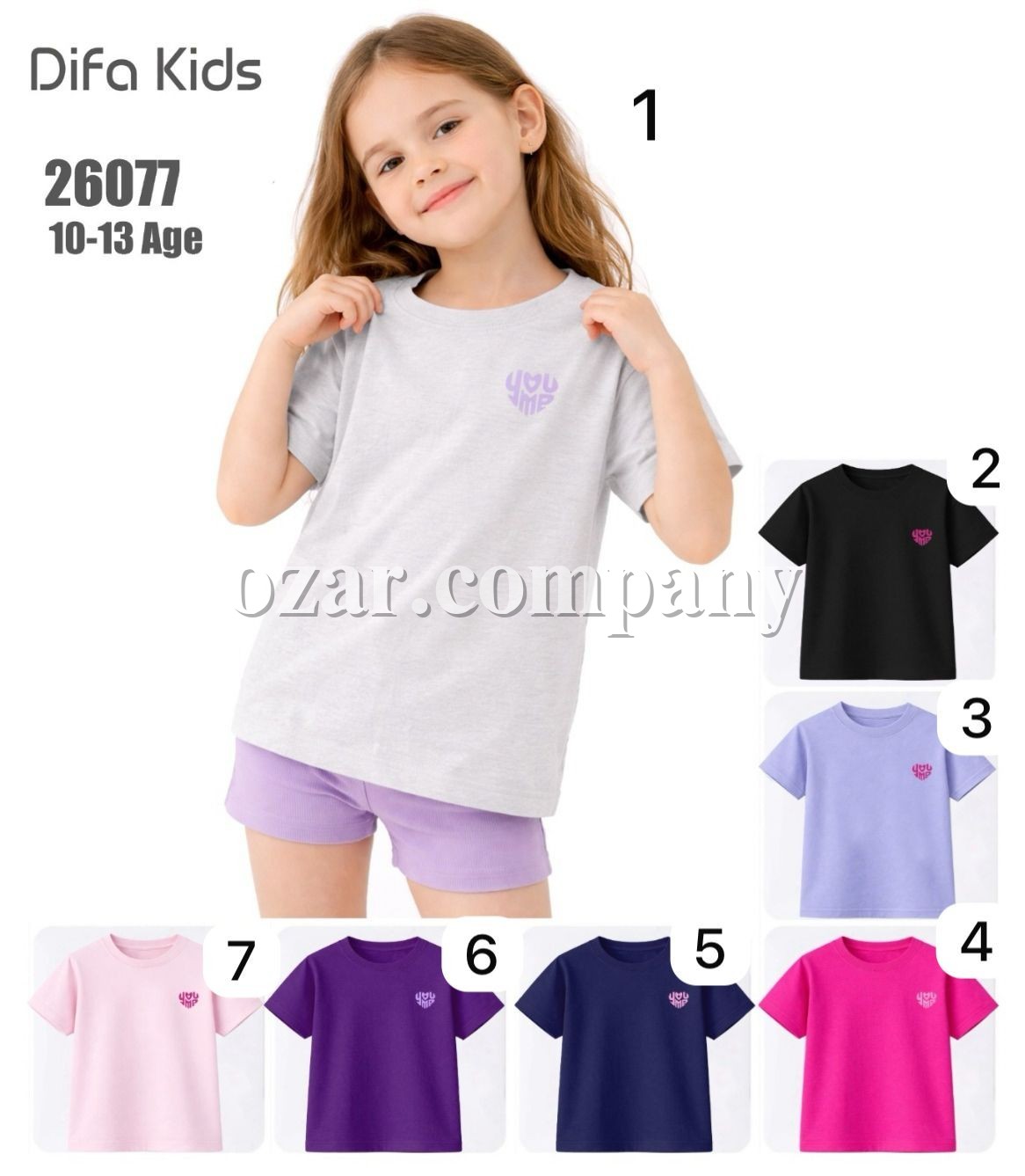 Футболка Для Девочки Difa Kids (10-11-12-13лет)