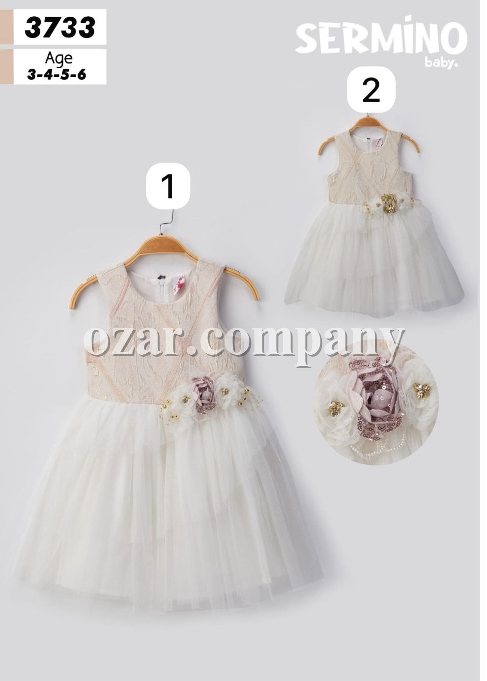 Платье Для Девочки Sermino (3-4-5-6лет) 