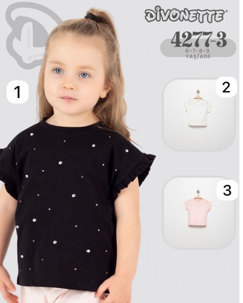Футболка Для Девочки Divonette (6-7-8-9лет) 