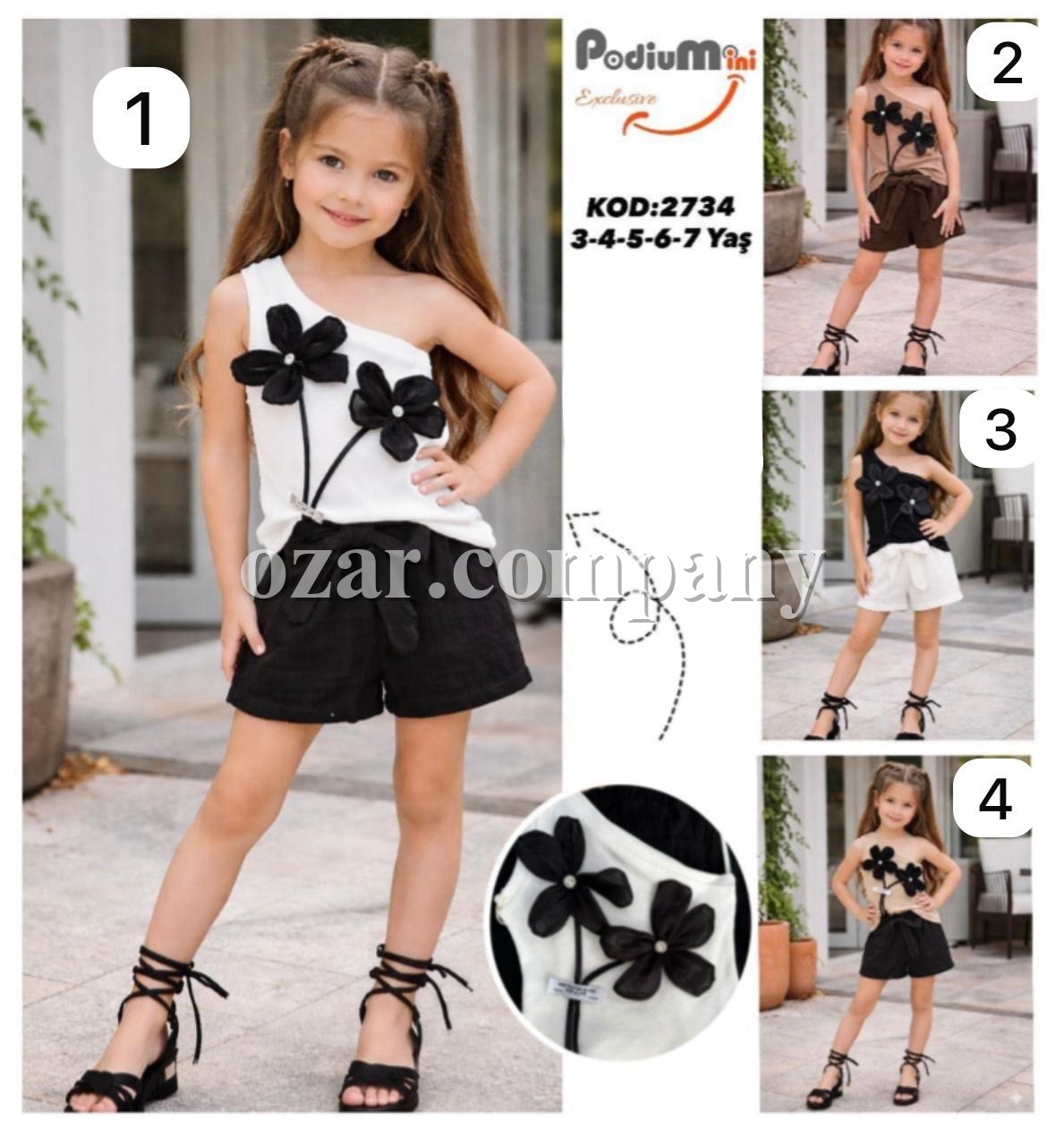 Костюм Для Девочки PodiuMini (3-4-5-6-7лет) 