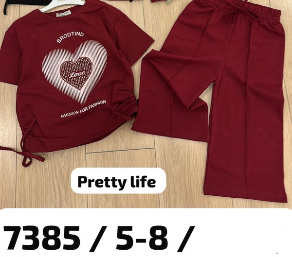 Костюм Для Девочки Pretty Life (5-6-7-8лет) 