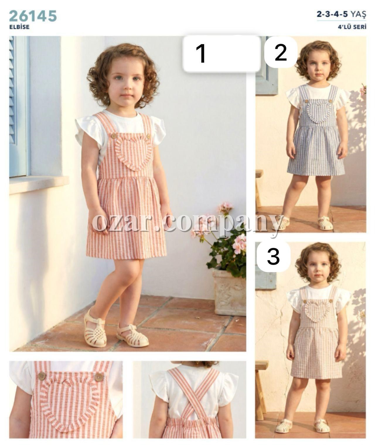 Сарафан Для Девочки Bupper Minipodyum (2-3-4-5лет)