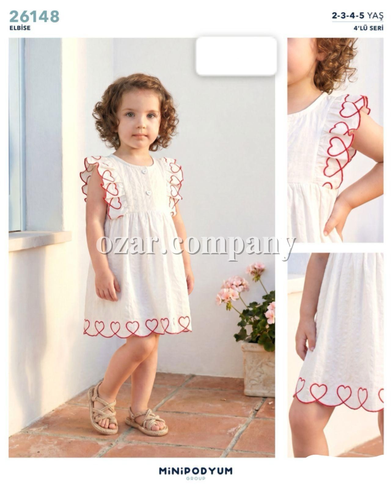 Платье Для Девочки Bupper Minipodyum (2-3-4-5лет)