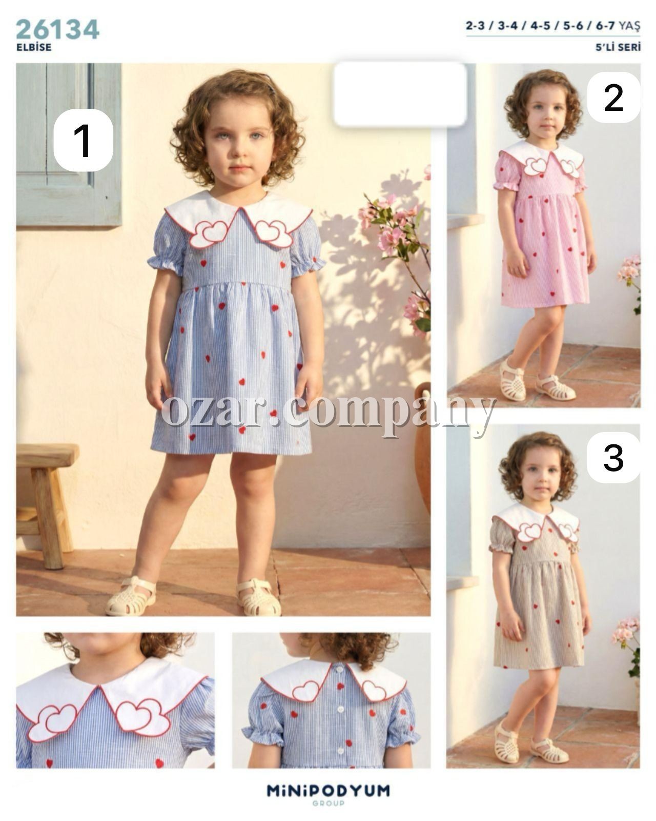 Платье Для Девочки Bupper Minipodyum (2-3/3-4/4-5/5-6/6-7лет)