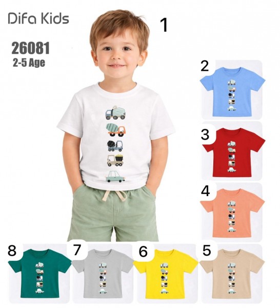 Футболка Для Мальчика Difa Kids (2-3-4-5лет)
