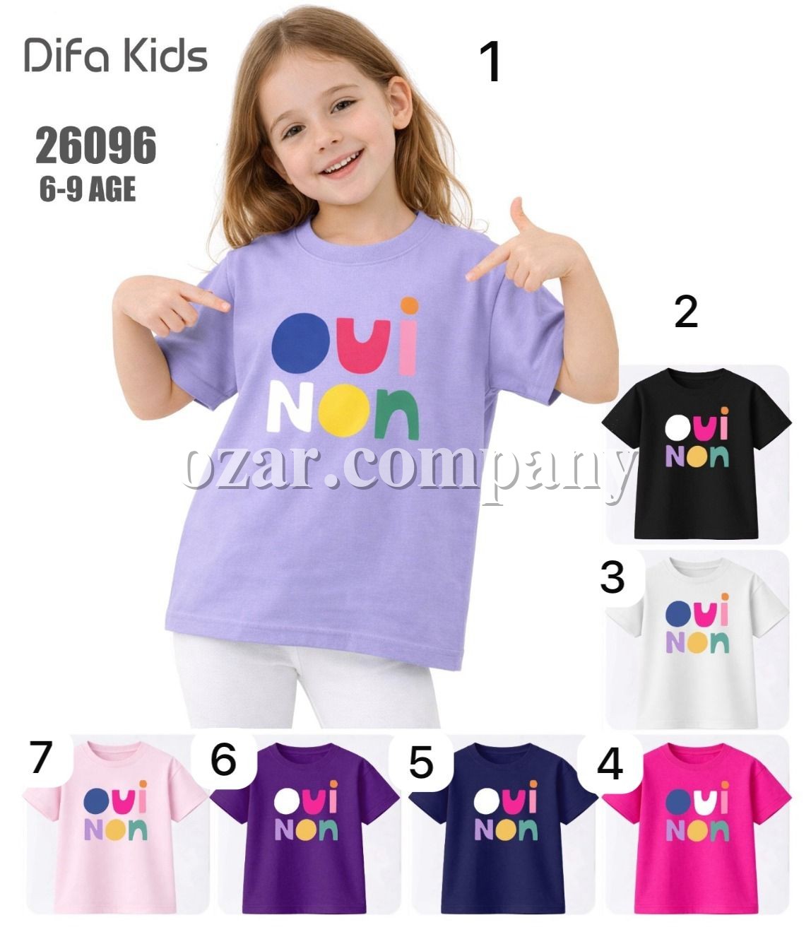 Футболка Для Девочки Difa Kids (6-7-8-9лет)