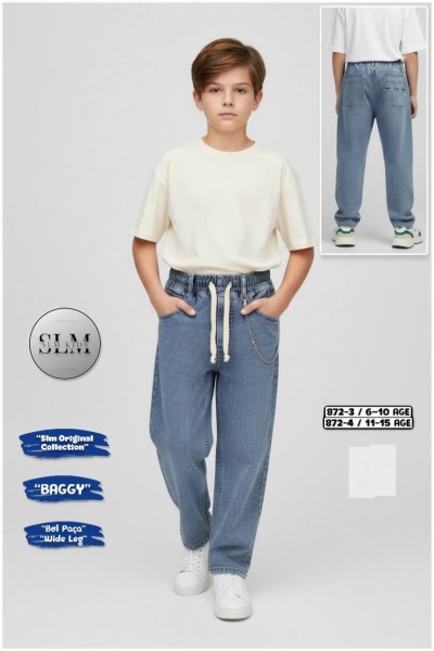 Джинсы Baggy Для Мальчика SLM Kids (11-12-13-14-15лет)