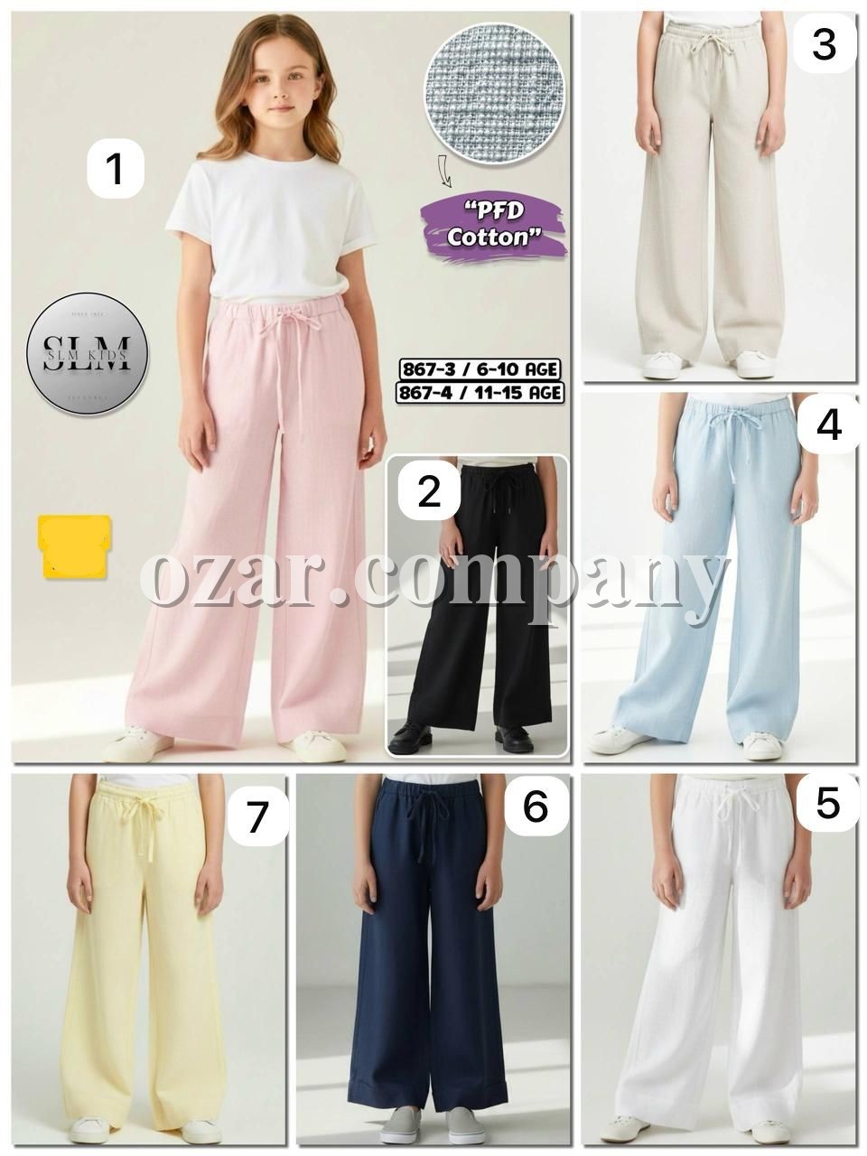 Штаны Cotton Для Девочки SLM Kids (11-12-13-14-15лет)