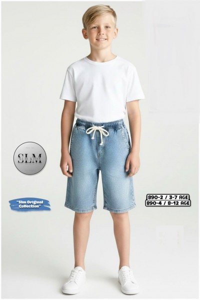 Джинсовые Капри Для Мальчика SLM Kids (8-9-10-11-12лет)