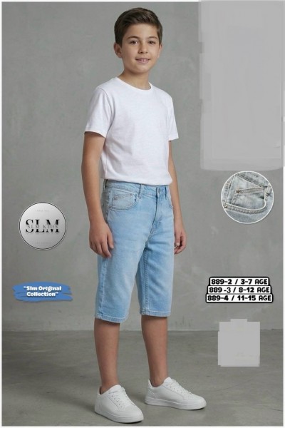 Джинсовые Капри Для Мальчика SLM Kids (8-9-10-11-12лет)