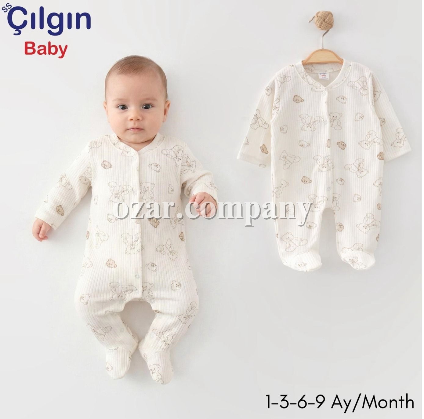 Человечек Для Новорождённых Cilgin Baby (1-3-6-9мес.)