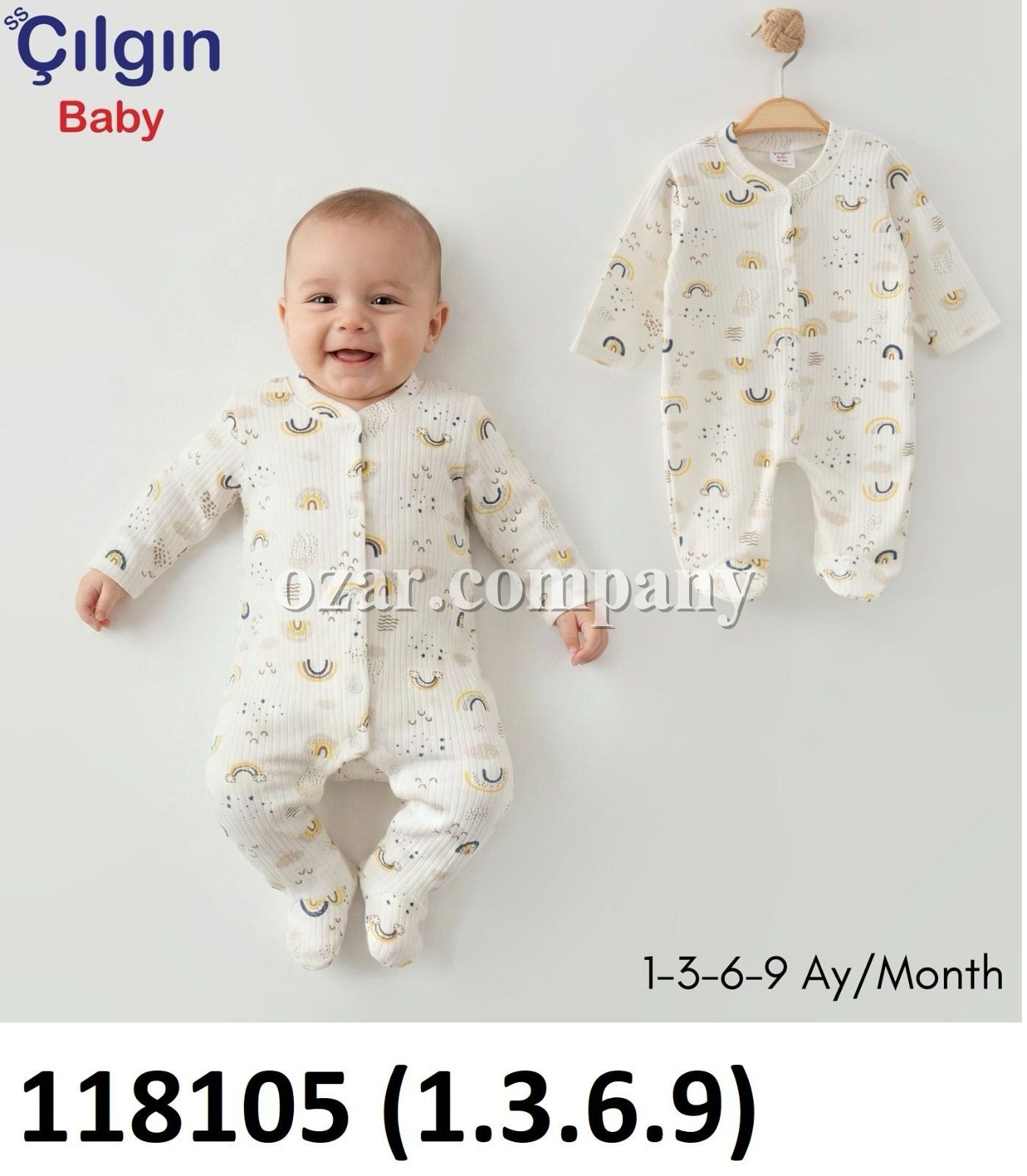 Человечек Для Новорождённых Cilgin Baby (1-3-6-9мес.)