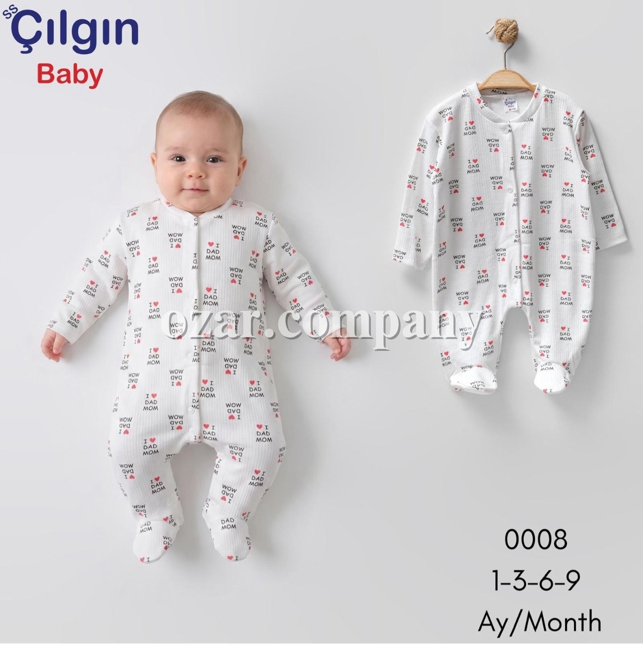 Человечек Для Новорождённых Cilgin Baby (1-3-6-9мес.)