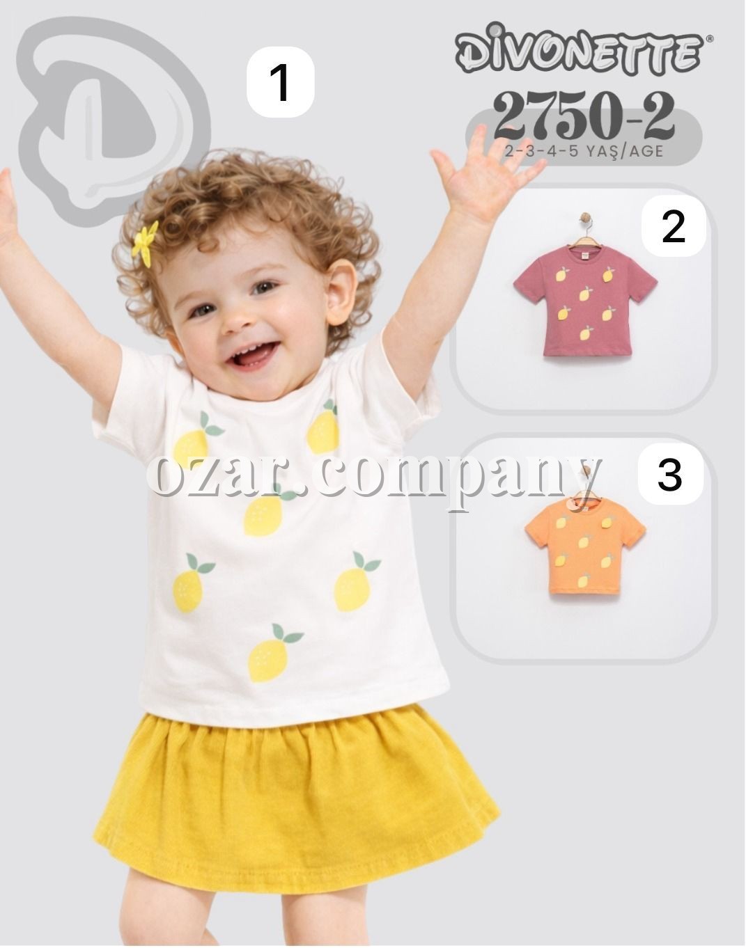 Футболка Для Девочки Divonette (2-3-4-5лет)