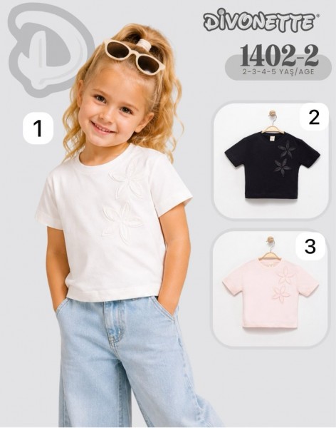 Футболка Для Девочки Divonette (2-3-4-5лет)
