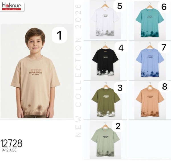 Футболка Для Мальчика Haknur (9-10-11-12лет)