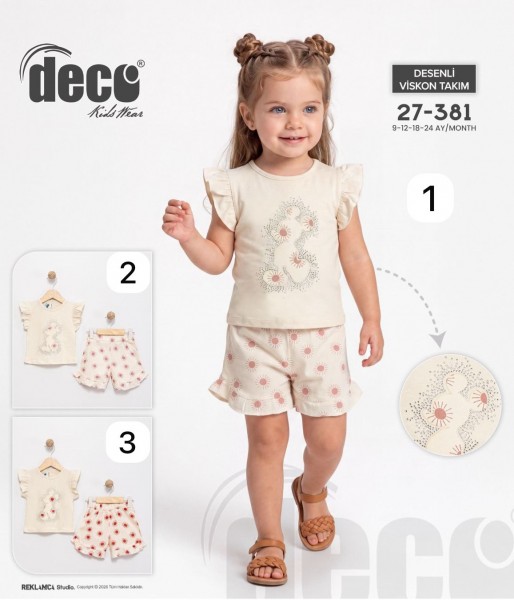 Костюм Для Девочки Deco (9-12-18-24мес.)