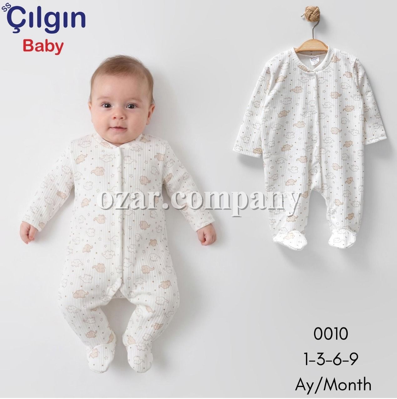 Человечек Для Новорождённых Cilgin Baby (1-3-6-9мес.)