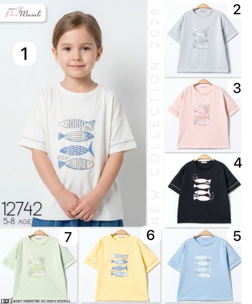 Футболка Для Девочки Peri Masali (5-6-7-8лет) 