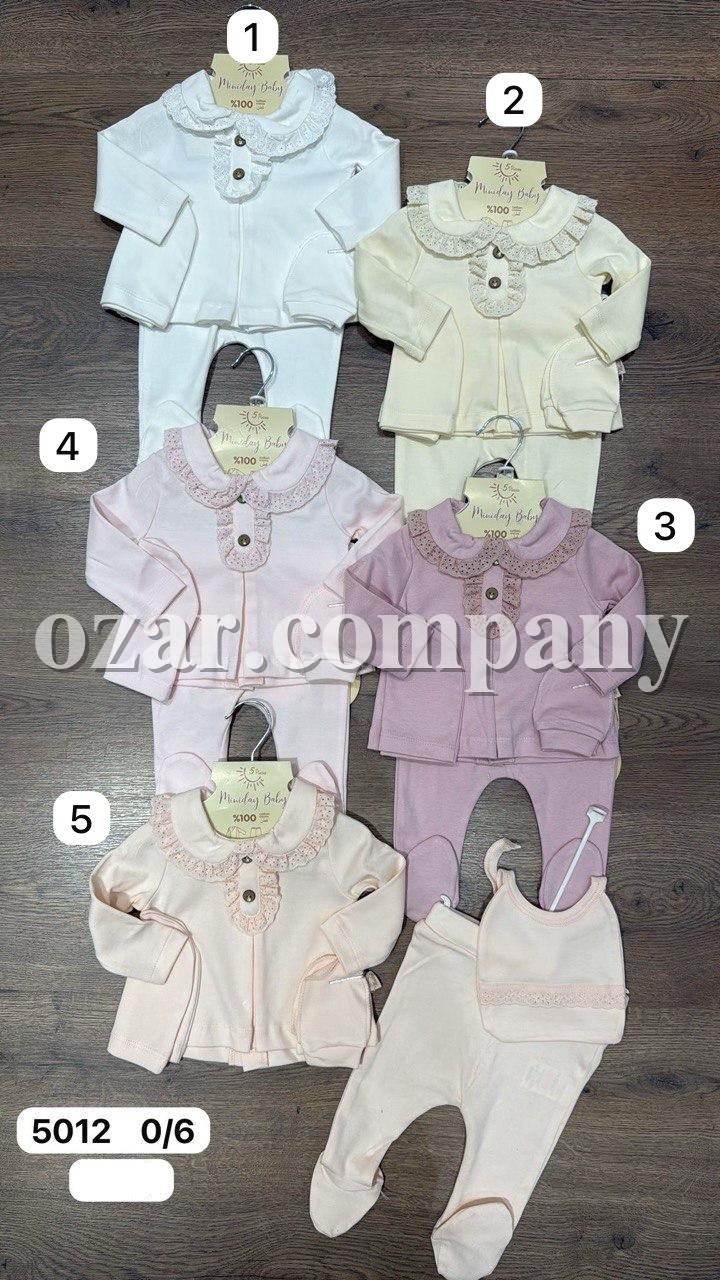 Комплект Для Девочки Miniday Baby (0-3/3-6мес.)