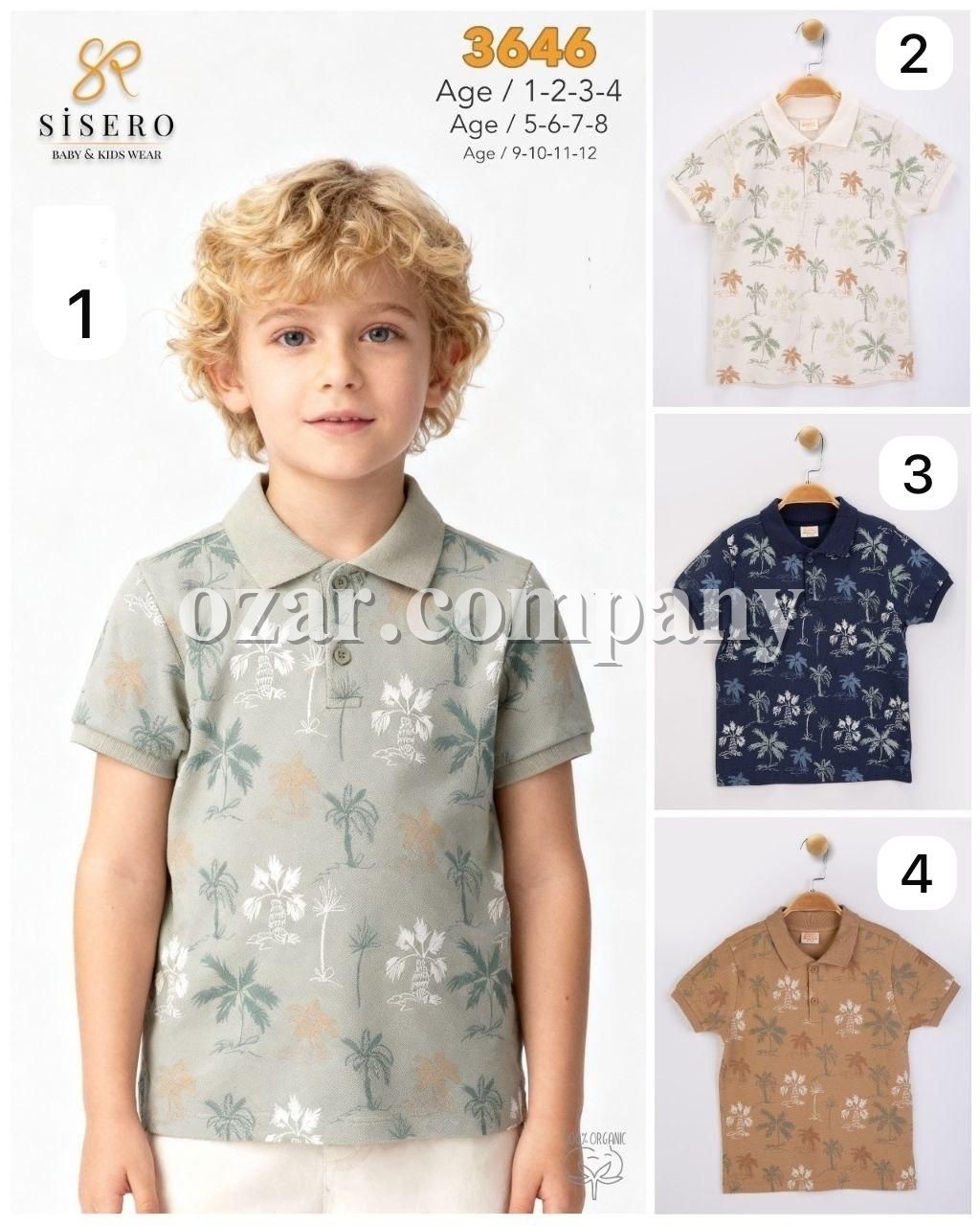 Футболка Для Мальчика Sisero (9-10-11-12лет) 