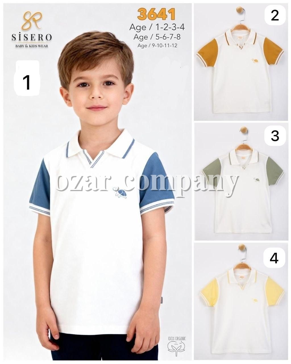 Футболка Для Мальчика Sisero (1-2-3-4лет) 