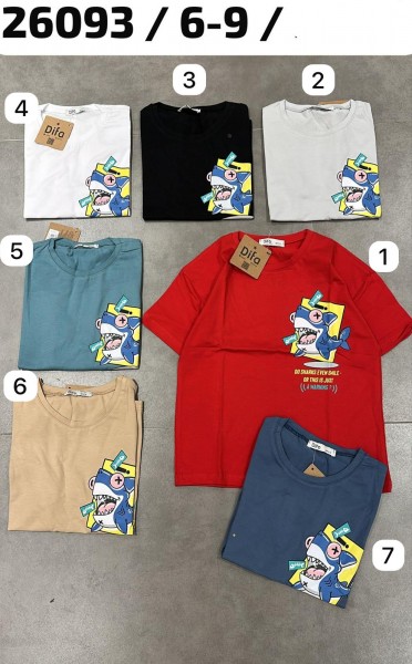 Футболка Для Мальчика Difa Kids (6-7-8-9лет) 