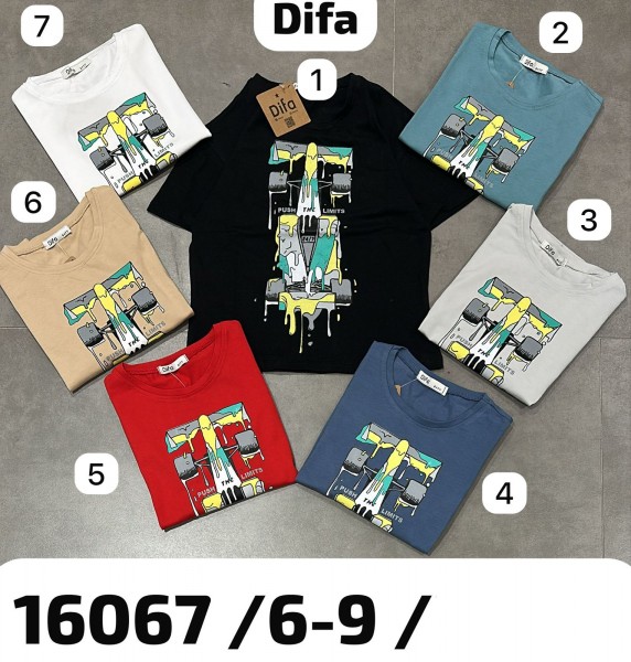 Футболка Для Мальчика Difa Kids (6-7-8-9лет) 