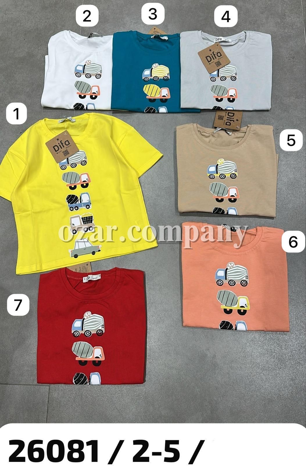 Футболка Для Мальчика Difa Kids (2-3-4-5лет)