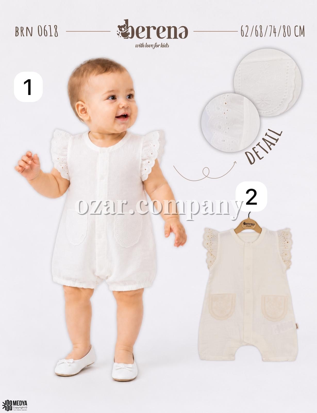 Песочник Для Девочки Berena (3-6-9-12мес.)