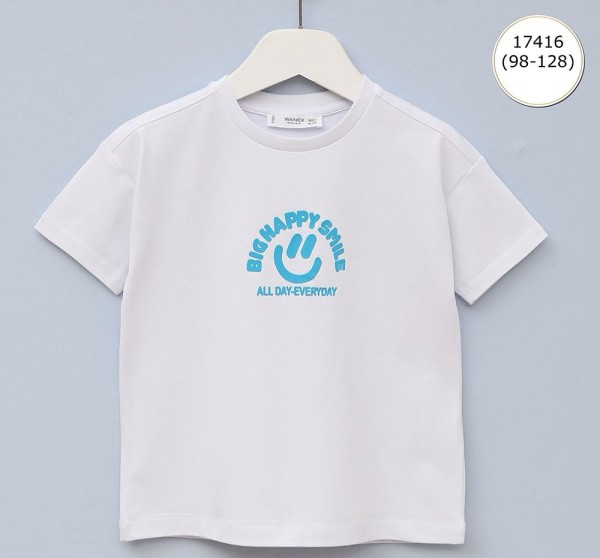 Футболка Для Мальчика Wanex (3-4-5-6-7-8лет) 