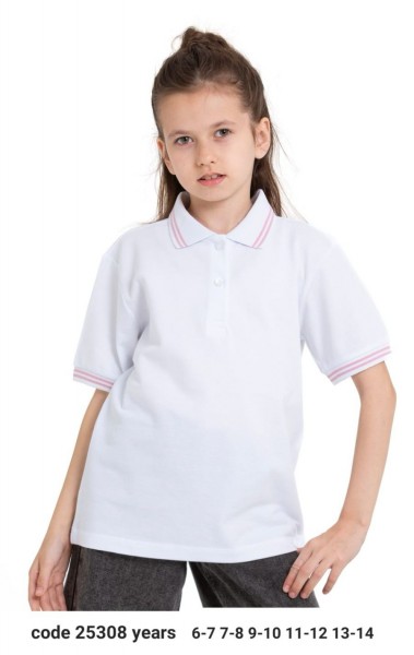 Школьная Футболка Для Девочки Dassi Kids (7-8-10-12-14лет) 
