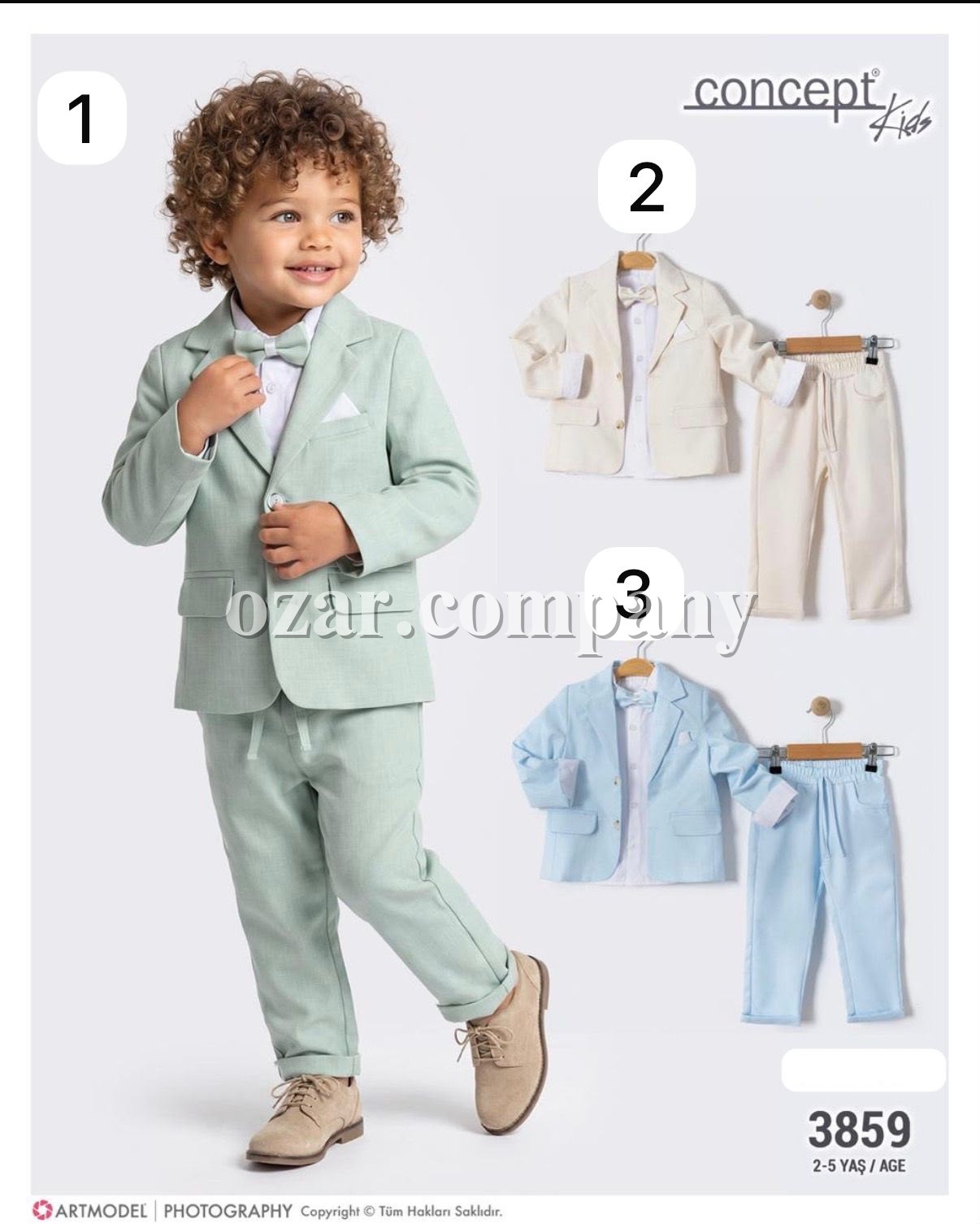 Костюм Тройка Для Мальчика Concept (2-3-4-5лет)